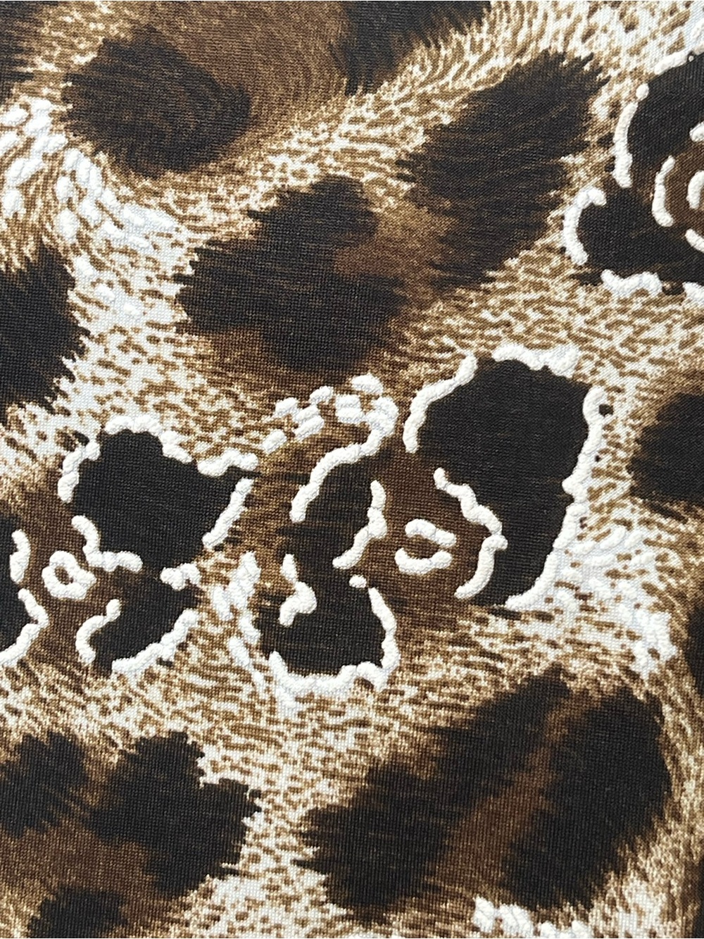 Espresso Women’s Polyester Blouse Animal Print Tunic Top Size XL - Picture 8 of 11